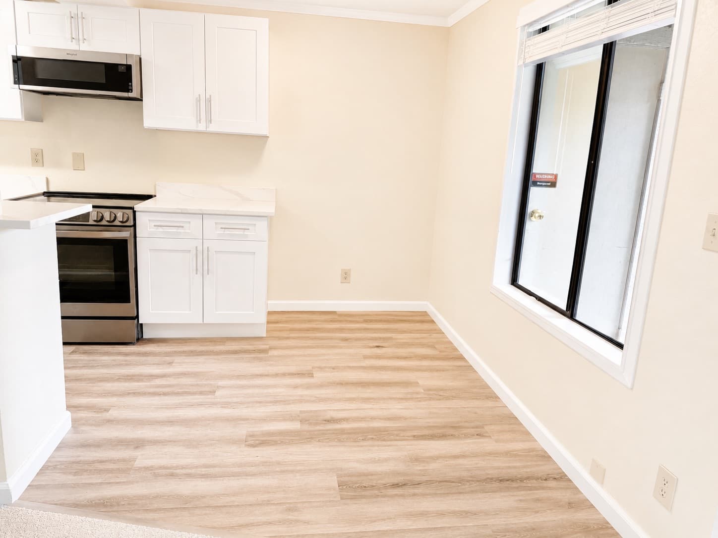 Dining Area before staging