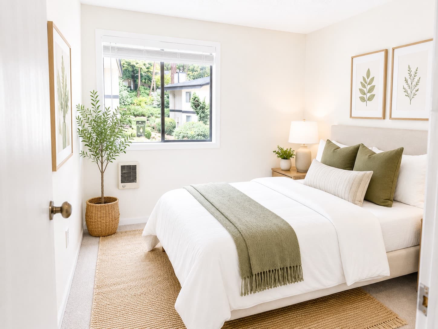 Guest Bedroom after staging