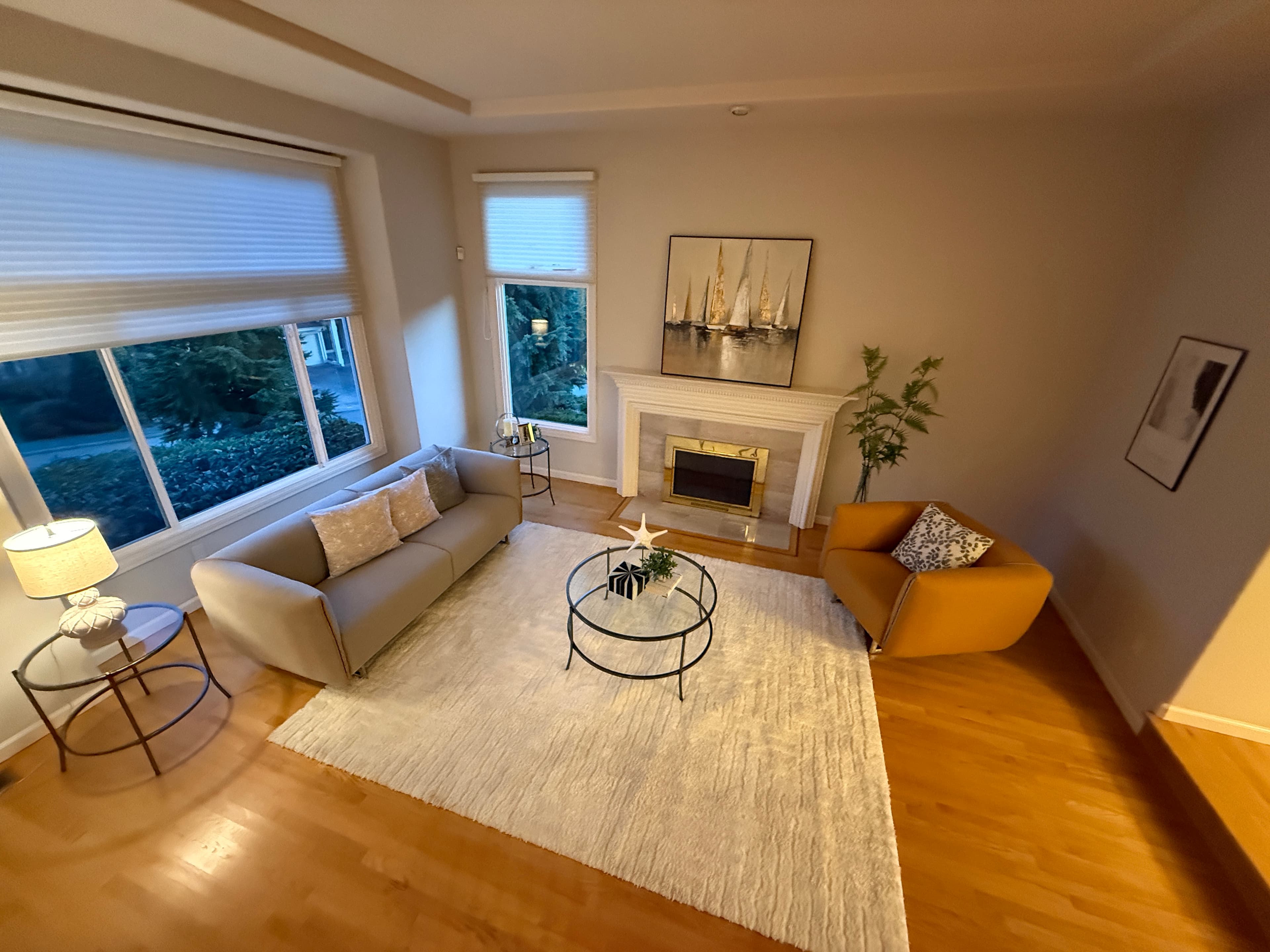 Living Room — Overhead View