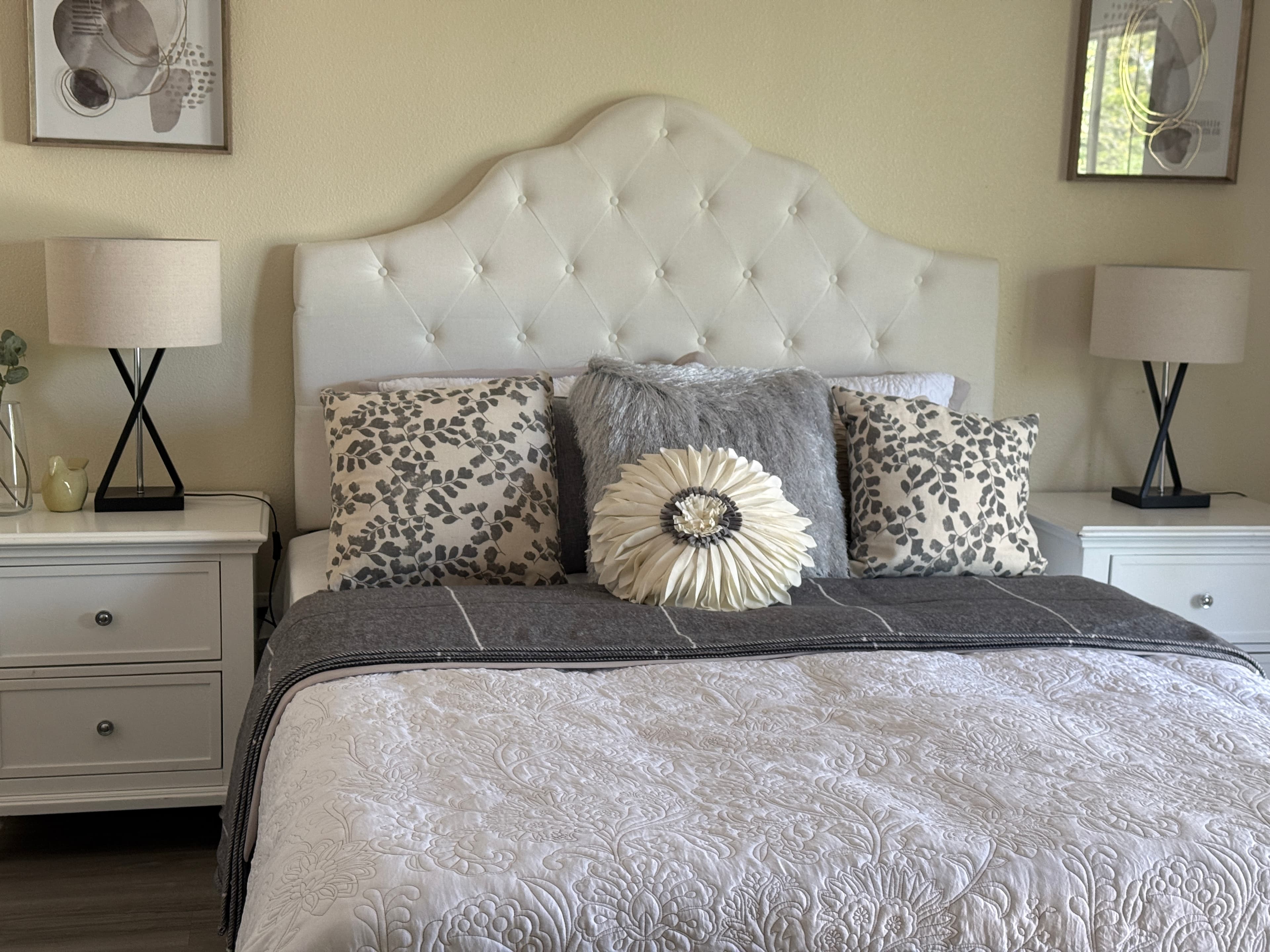 Primary Bedroom — Headboard View
