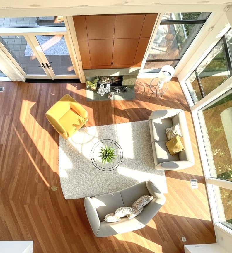 Living Room — Aerial View 3