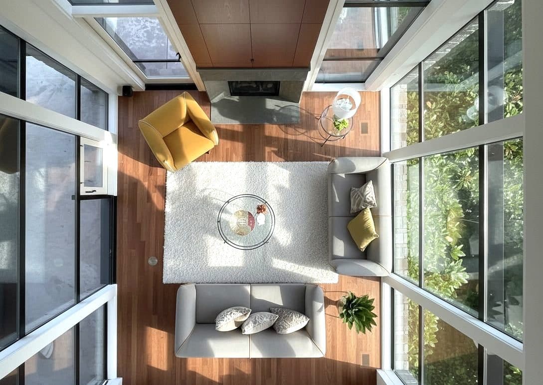 Living Room — Aerial View 4