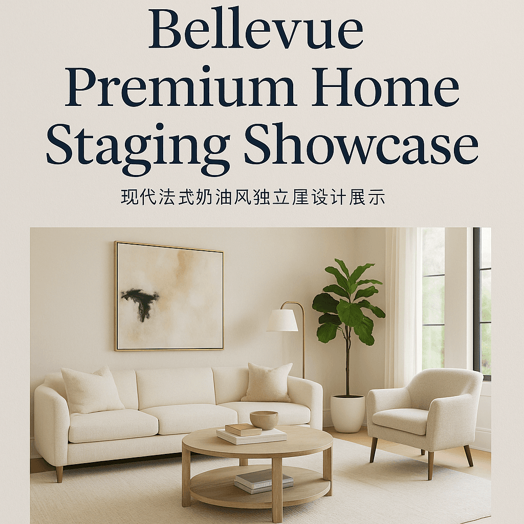 Bellevue Premium Staging Showcase — Modern French SFH