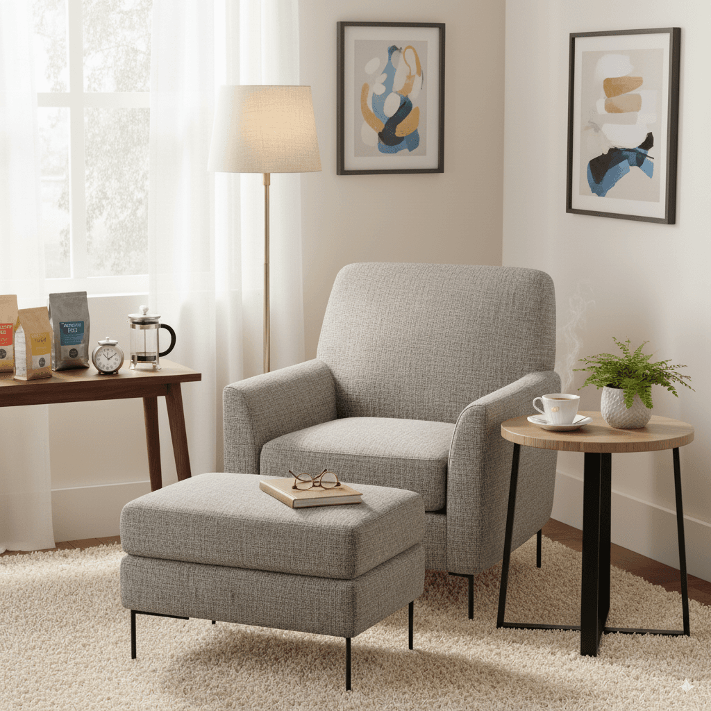 Sitting Nook — Gray Modern