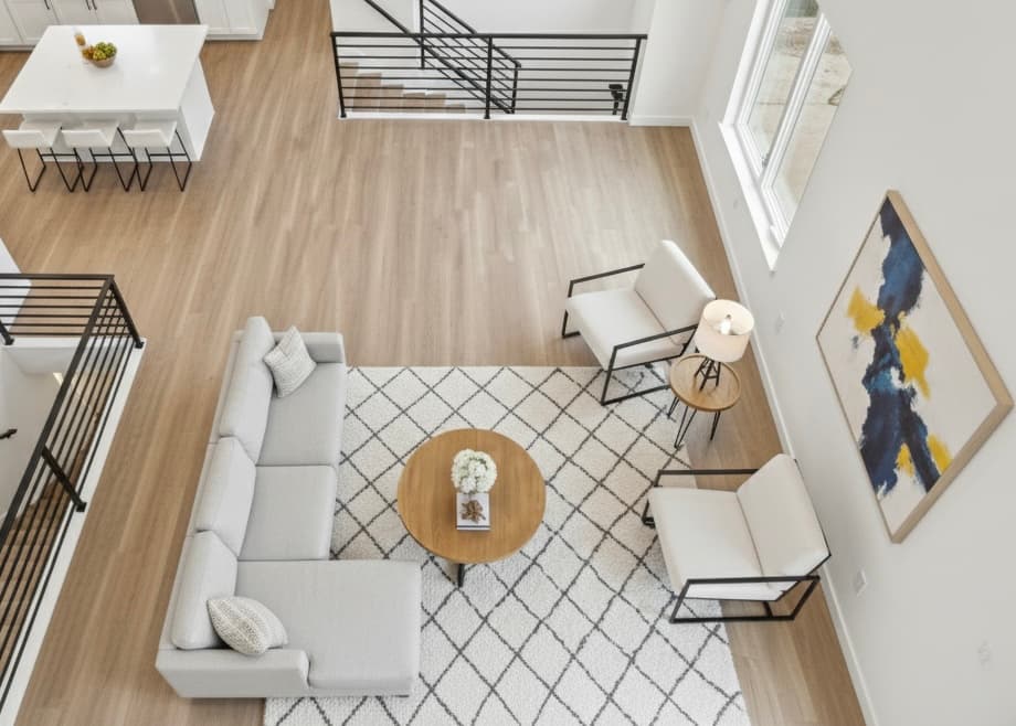 Open Plan — Aerial Layout View