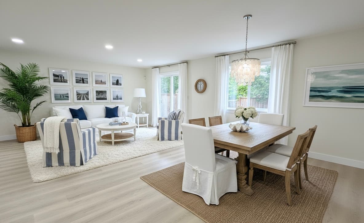 Open Plan — Coastal Hamptons